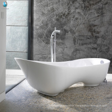 Sanitary ware artificial stone soaking hydrotherapy home spa high-heeled shoe bathtub